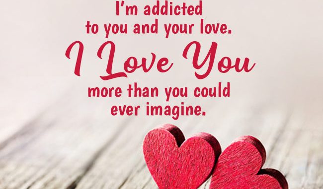 Romantic love messages for him