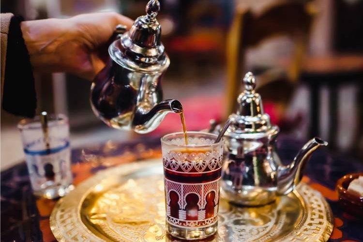 Hot Arab Tea